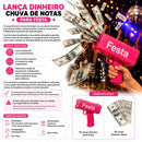 Lança Dinheiro Chuva de Notas para Festa - Rosa