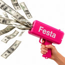 Lança Dinheiro Chuva de Notas para Festa - Rosa