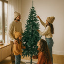 Árvore De Natal Pinheiro 2,40m 1.400 galhos - Verde